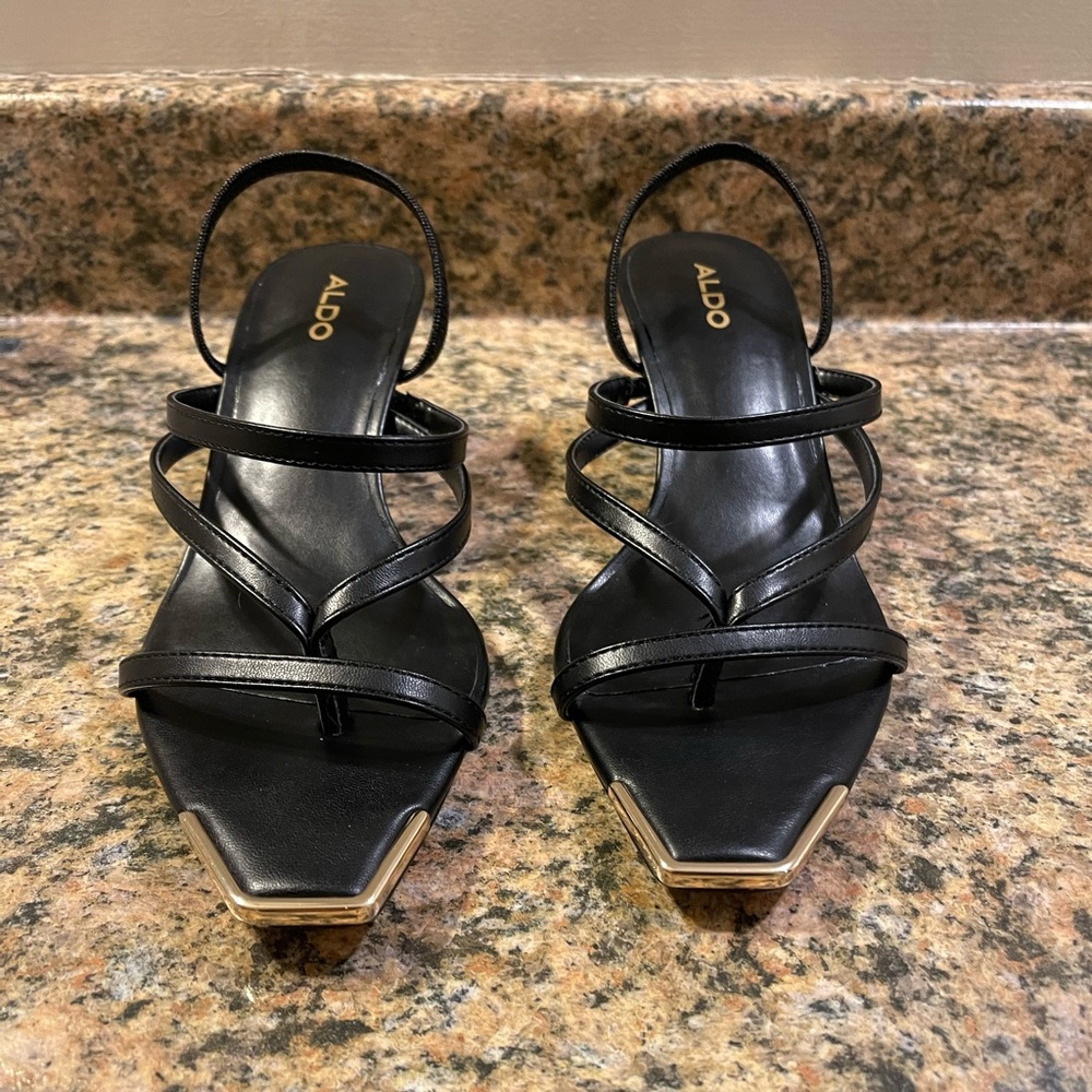 Womens small heel open toe